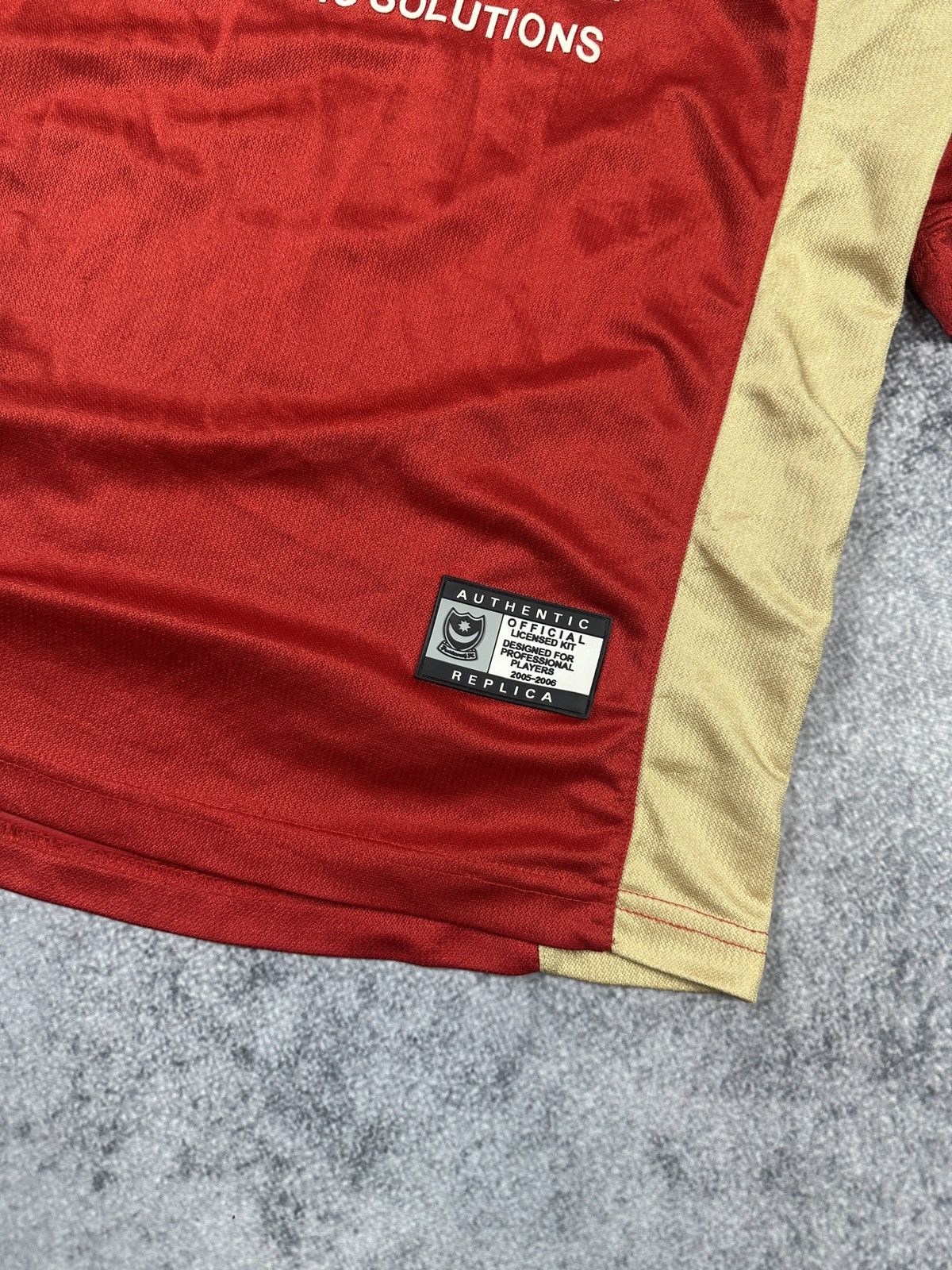 Vintage Vintage Jako Portsmouth 9 Mallory Soccer Jersey Rare L Size US L / EU 52-54 / 3 - 2 Thumbnail
