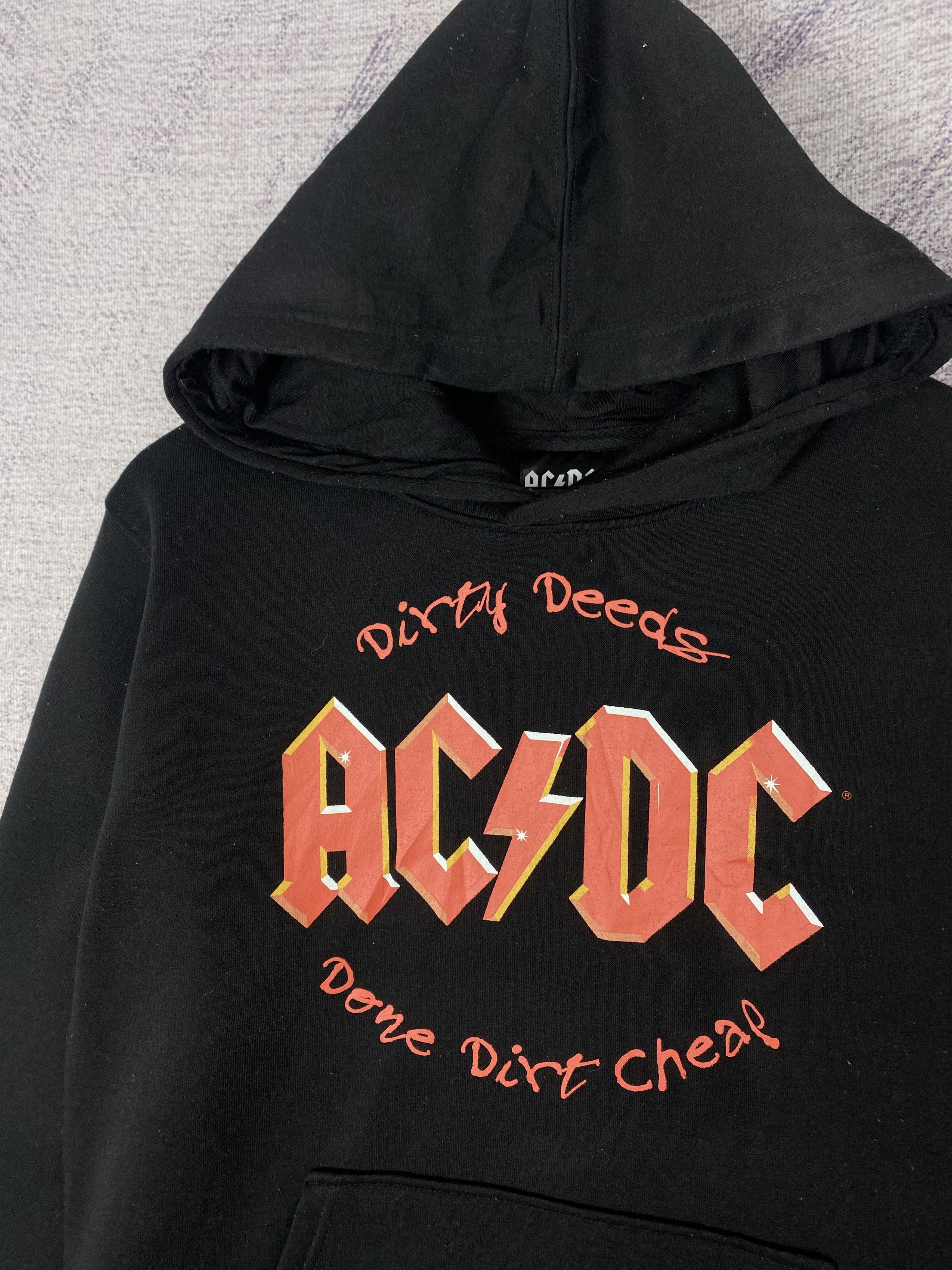AC/DC Vintage AC DC Band Tees Pullover Black Hoodies Size US L / EU 52-54 / 3 - 3 Thumbnail