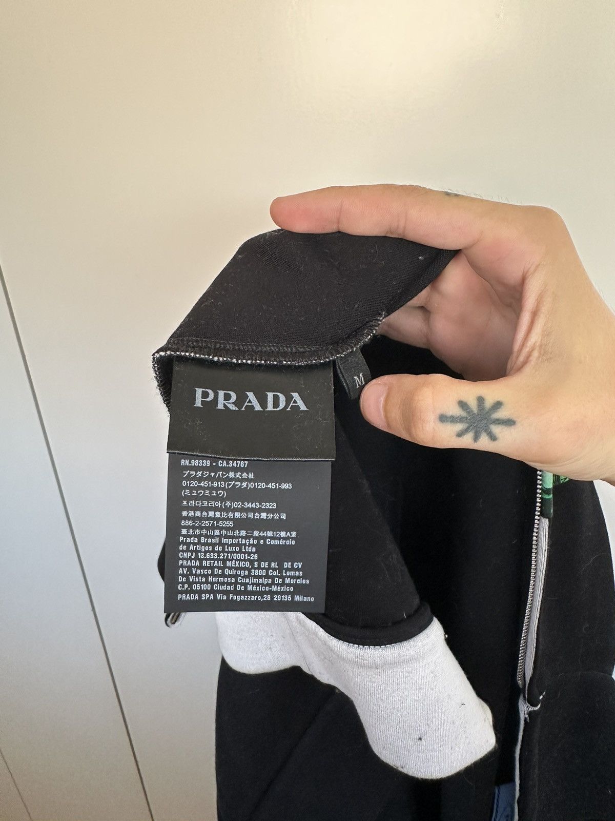 Prada Prada Hoodie Size US M / EU 48-50 / 2 - 4 Thumbnail