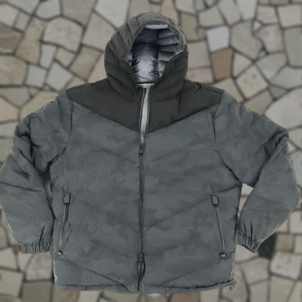 Peter Millar Peter Millar Apres Ski Reflective Puffer Camouflage Jacket Iron Men's XL Size US XL / EU 56 / 4 - 1 Thumbnail