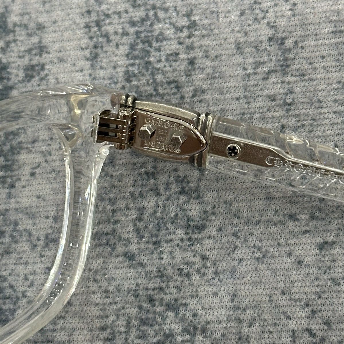 Chrome Hearts CHROME HEARTS WELL HELL YEAH CRYSTAL EYEGLASSES Size ONE SIZE - 6 Thumbnail