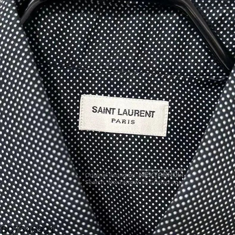 Saint Laurent Paris Saint Laurent Paris Polka Dot Shirt. Size US M / EU 48-50 / 2 - 4 Thumbnail
