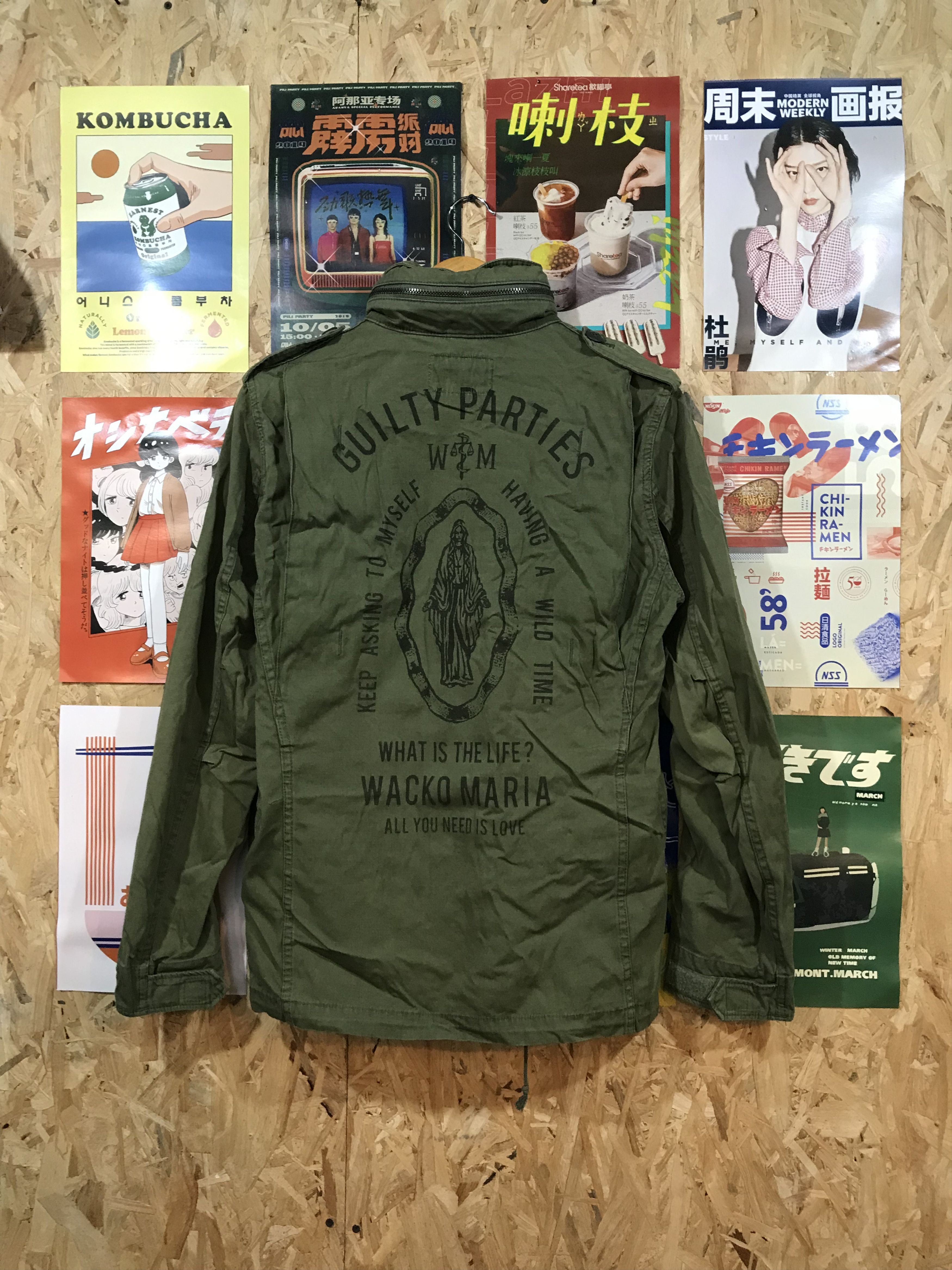 Wacko Maria Wacko Maria The Guilty Parties Army Style Jacket Size US S / EU 44-46 / 1 - 6 Thumbnail