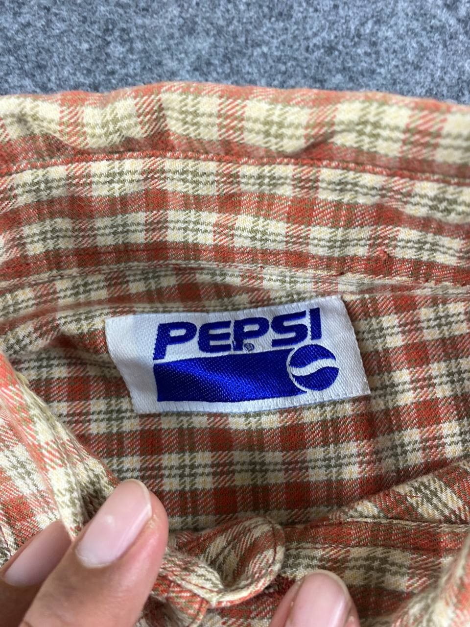 Flannel vintage pepsi flannel shirt nice design Size US L / EU 52-54 / 3 - 5 Thumbnail