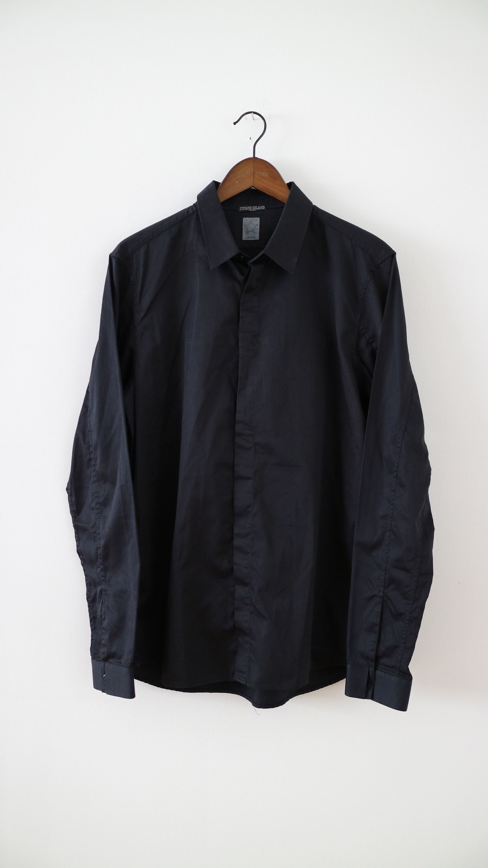 Stone Island Shadow Project SISP AW'10 Stealth Shirt Size US L / EU 52-54 / 3 - 1 Thumbnail
