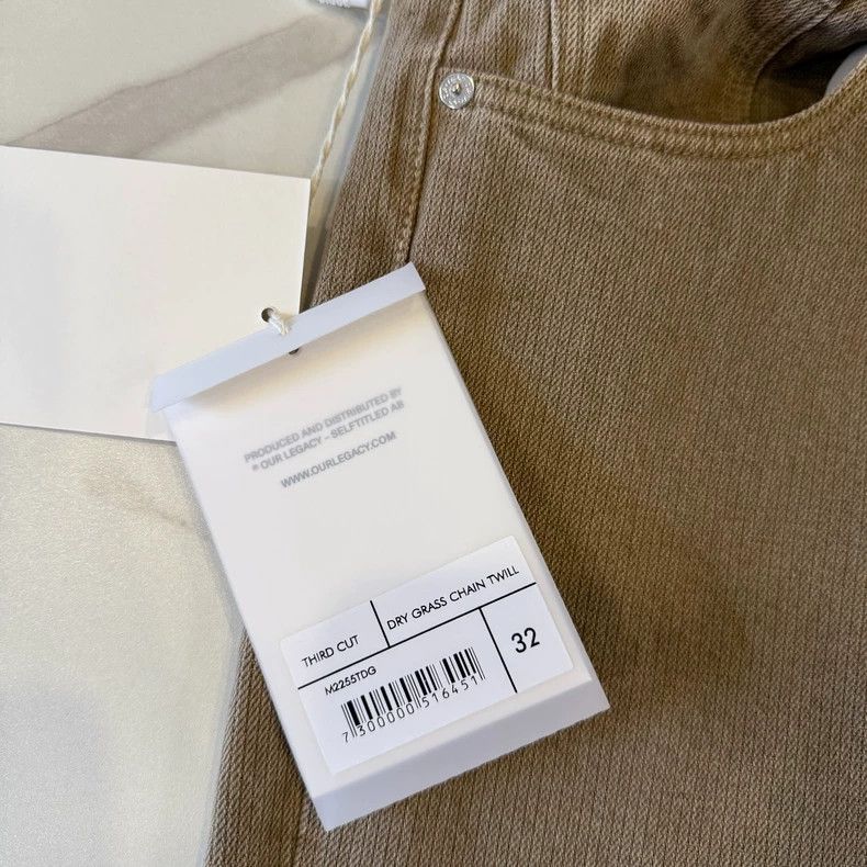 Our Legacy Our Legacy size32 Water-wash comfortable loose straight jea Size US 32 / EU 48 - 4 Thumbnail
