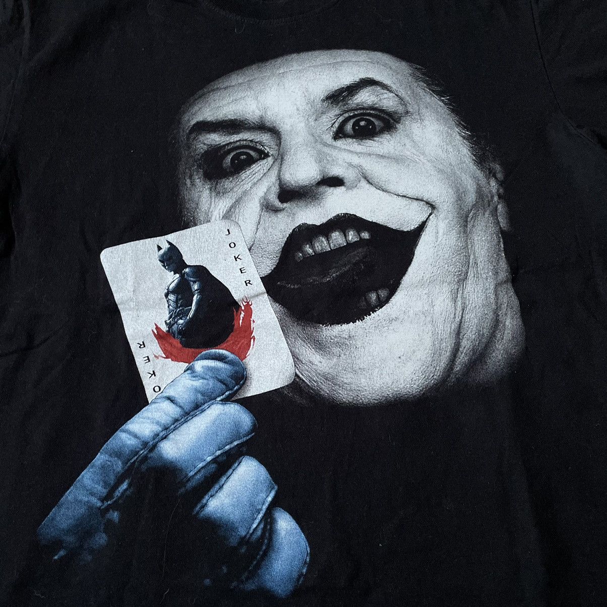 Vintage Vintage 2000s Joker Graphic Tee Dark Horror Grunge Black L Size US L / EU 52-54 / 3 - 3 Thumbnail