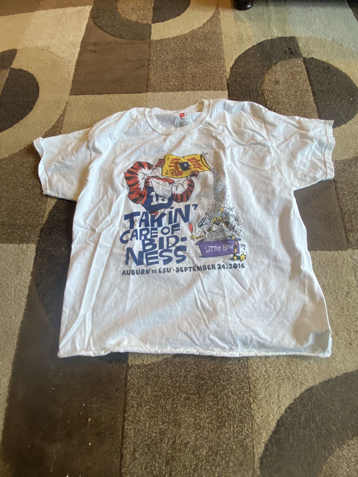 Vintage Lsu v Tigers shirt Size US XL / EU 56 / 4 - 1 Thumbnail