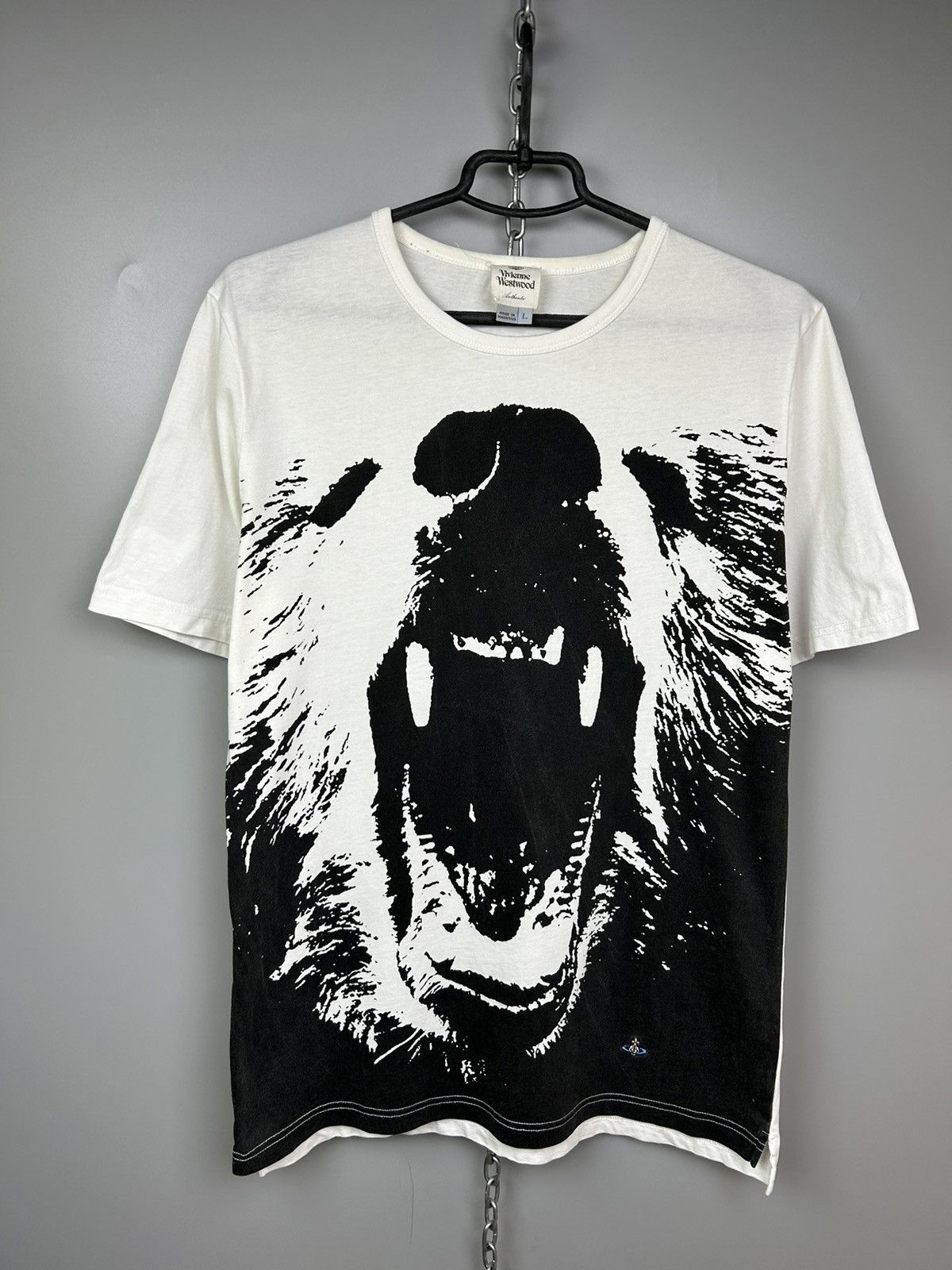 トップス Vivienne Westwood - bear silk t Vivienne Westwood Bear T-shirt White | eBay