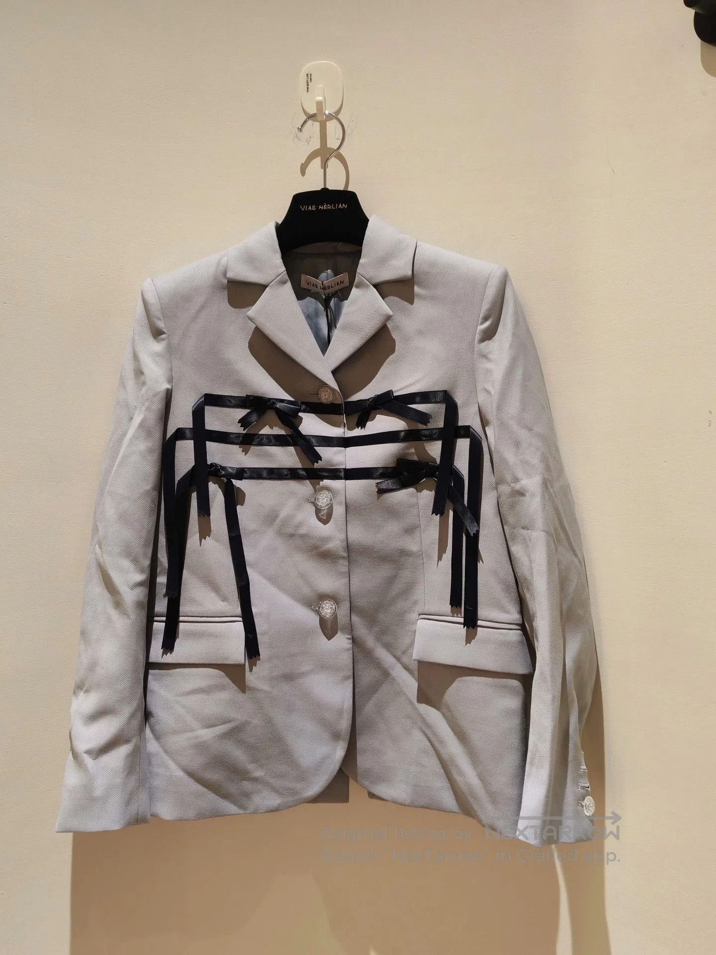 Herill Vias Herlian 2020 3D Bow Blazer. Size S / US 4 / IT 40 - 1 Thumbnail