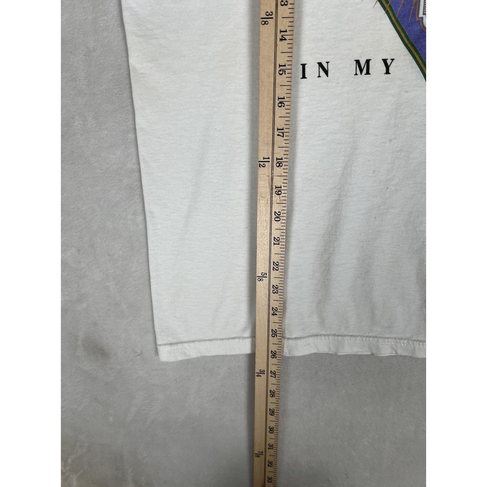Fruit Of The Loom Vintage Christ Is Alive Shirt Mens Large White Christian Bap Size US L / EU 52-54 / 3 - 6 Thumbnail