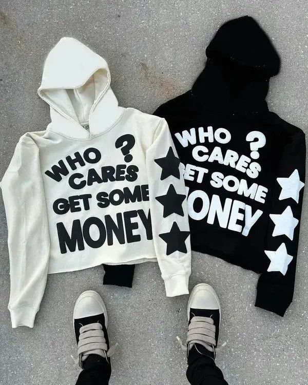 Japanese Brand Y2K Chasing Money $$$ Streetwear Color Hoodie Size US XL / EU 56 / 4 - 4 Thumbnail