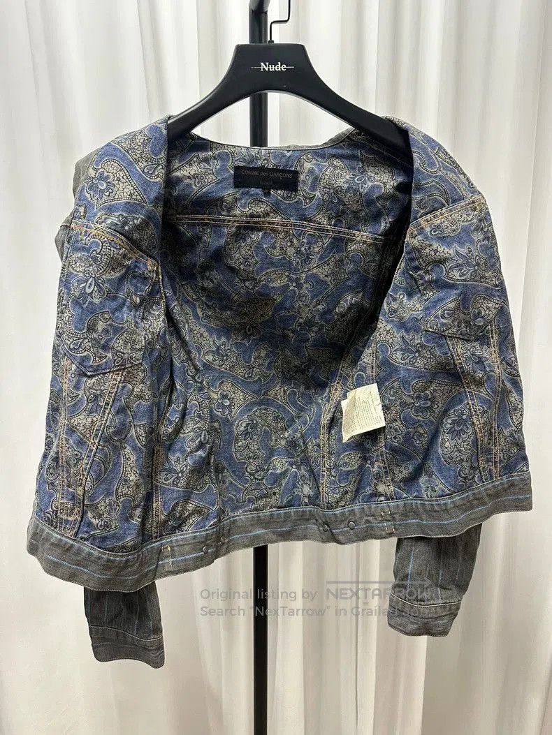 Comme des Garcons Comme des Garçons Homme Striped Denim Jacket. Size US M / EU 48-50 / 2 - 7 Thumbnail