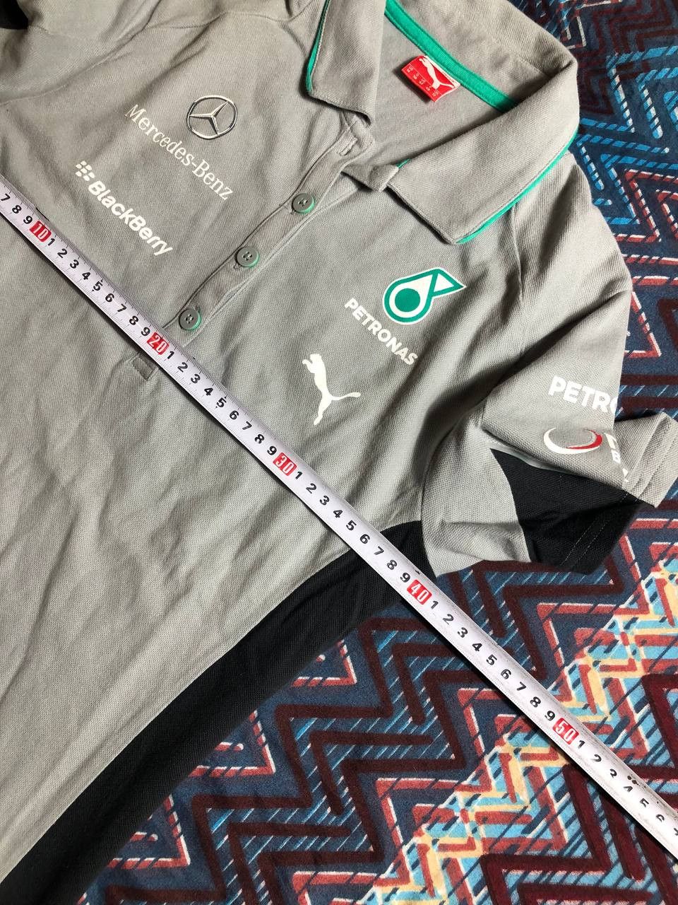 Puma Puma Racing Mercedes Benz Formula 1 Petronas Polo Shirt Size US M / EU 48-50 / 2 - 14 Thumbnail