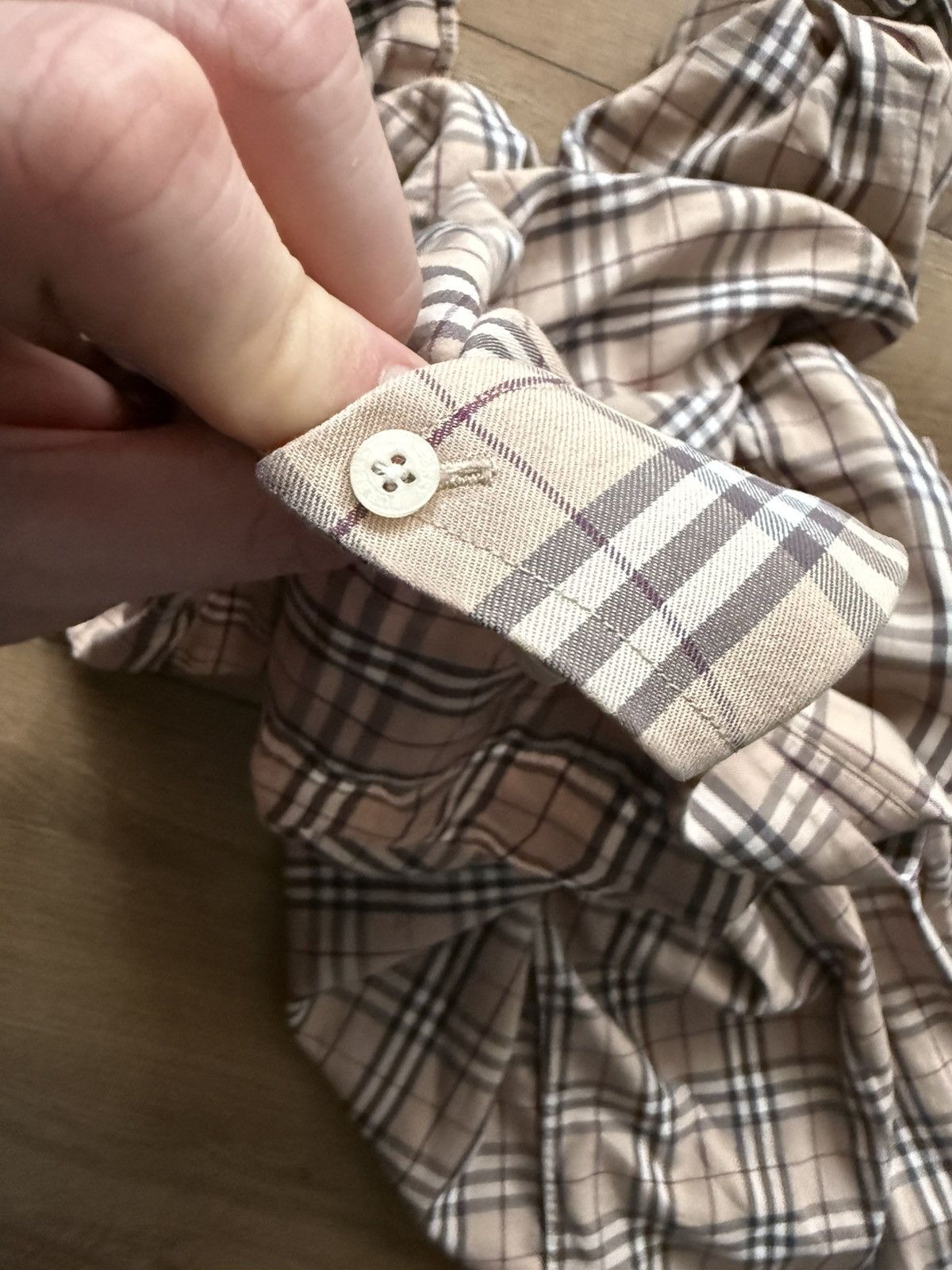 Burberry vintage burberry shirt Size US L / EU 52-54 / 3 - 10 Thumbnail