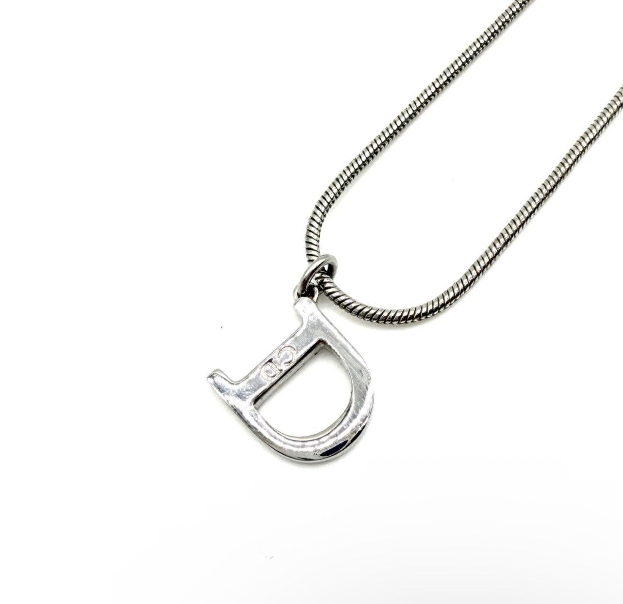 Dior × Hedi Slimane Dior Homme SS05 Microphone Silver Necklace