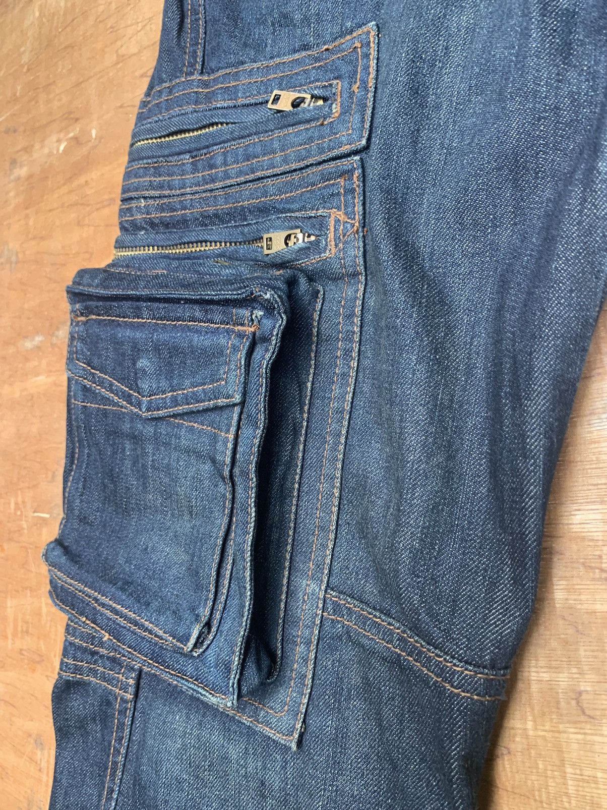 Japanese Brand 🔥🔥 abx Multipocket Tactical Denim Pants Size US 33 - 18 Thumbnail