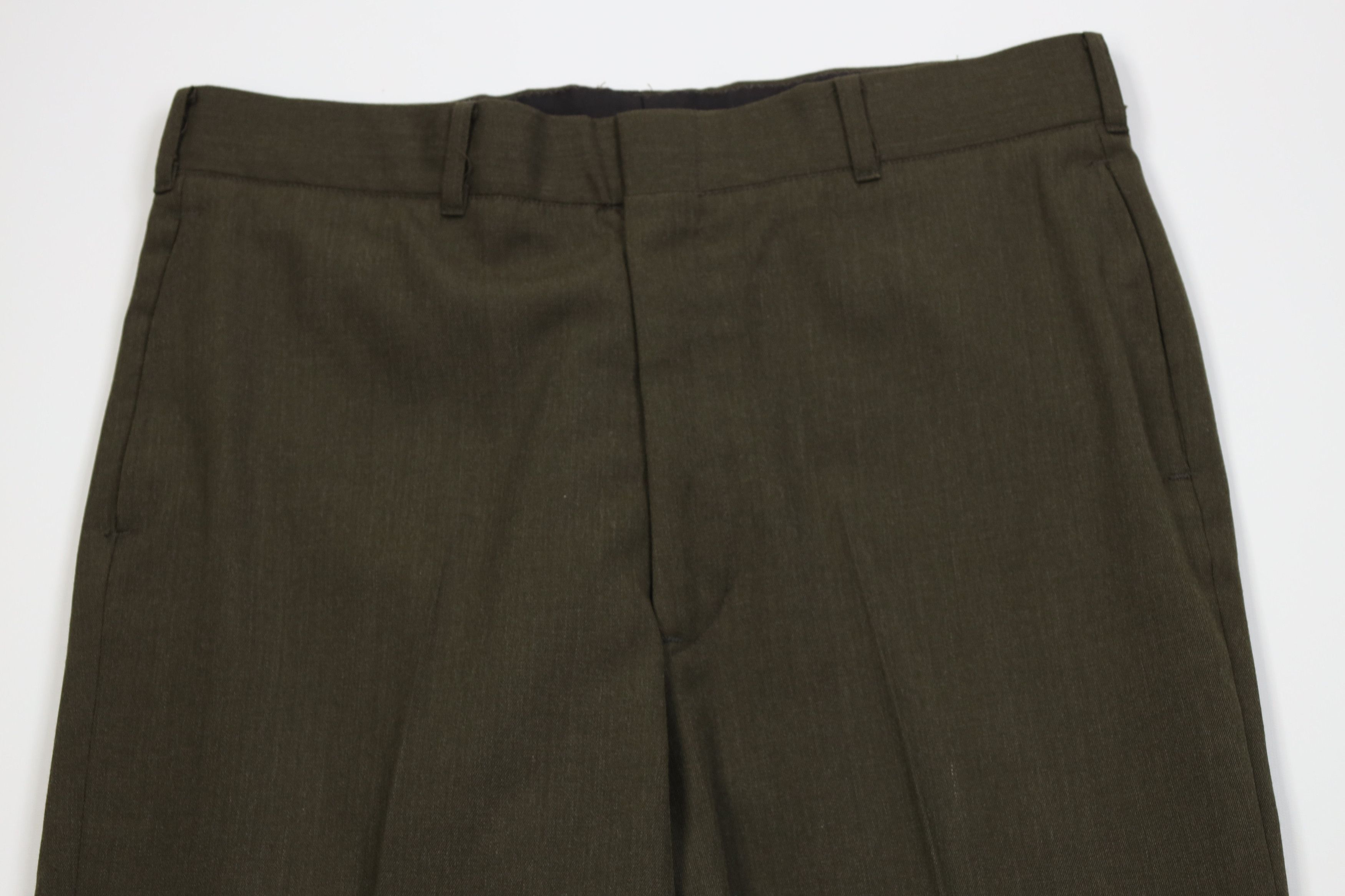 Vintage Vintage 90s Marines Green Shade 2212 Wide Leg Pants USA Size US 34 / EU 50 - 2 Thumbnail