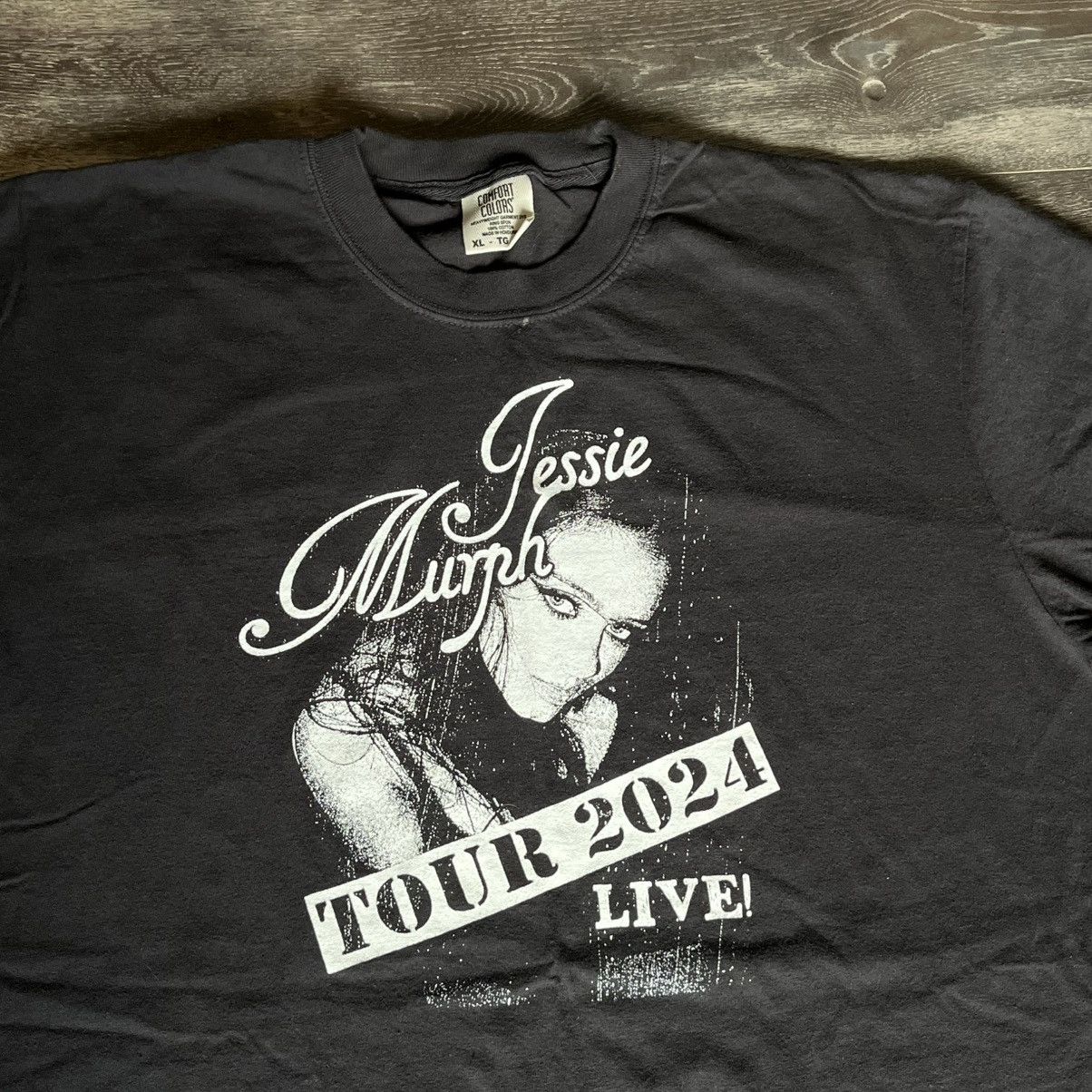 Band Tees Jessie Murph Fall Tour 2024 Band Graphic Logo Tee Shirt New Size US XL / EU 56 / 4 - 3 Thumbnail