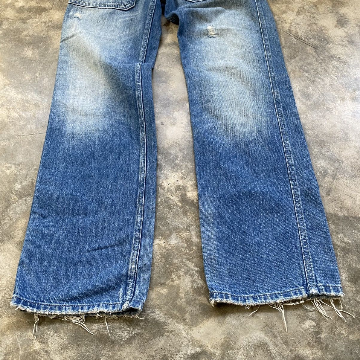 Diesel Diesel Fatigue Ripped Jeans Size US 30 / EU 46 - 8 Thumbnail