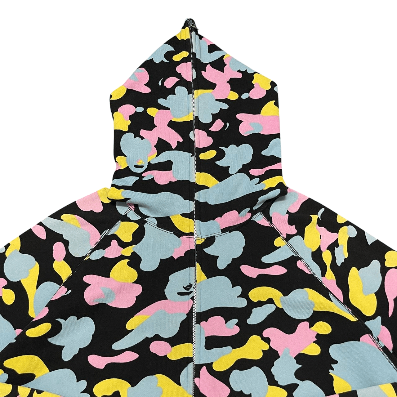 Bape OG 2005 Bape Cotton Candy Full Zip Hoodie Size US L / EU 52-54 / 3 - 2 Thumbnail