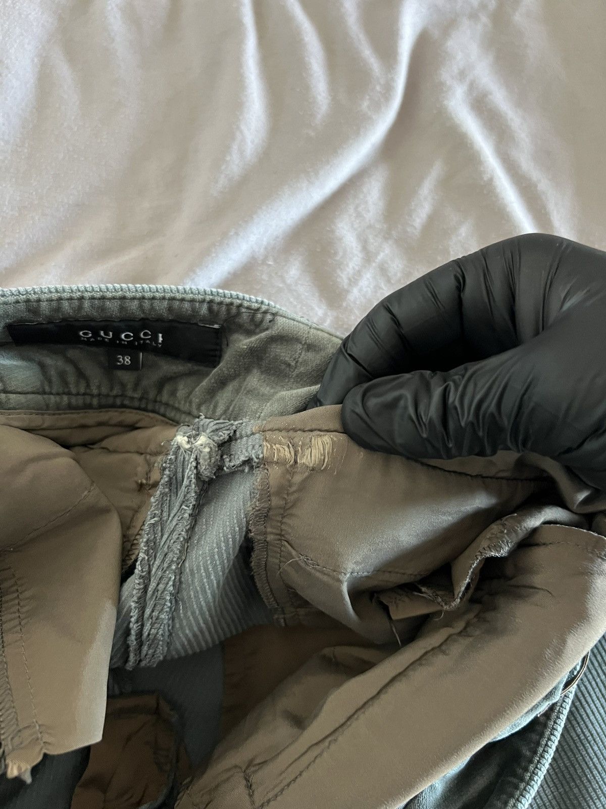 Gucci Vintage Gucci Formal Pants 90s Made in Italy Luxury Rare Size 26" / US 2 / IT 38 - 10 Thumbnail