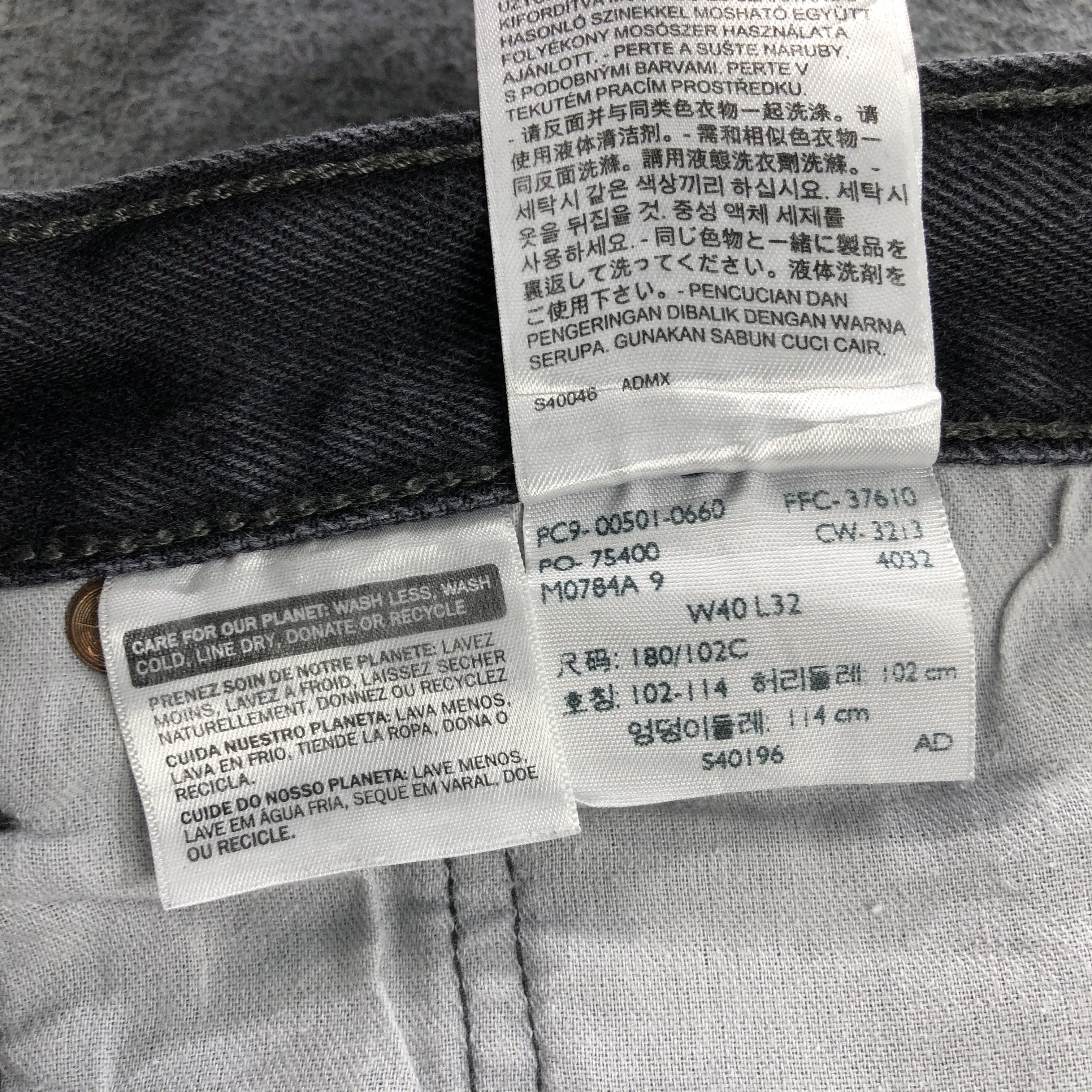 Levi's Vintage Distress Levis 501 Jeans-J1406 Size US 42 / EU 58 - 13 Thumbnail