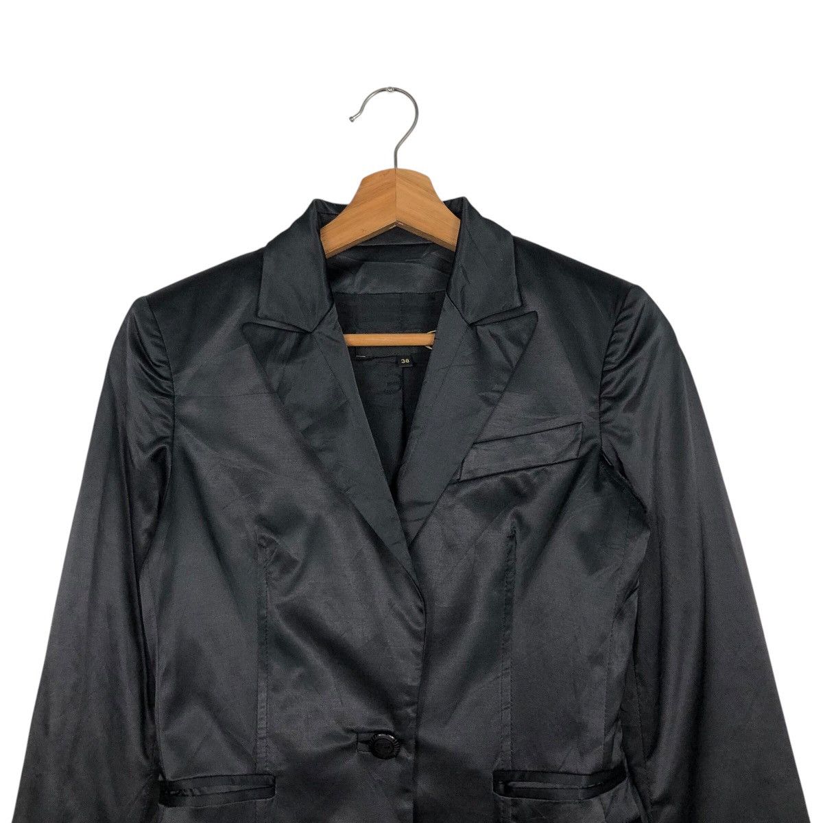 Japanese Brand 📌Iconic Black Double Breast Coats Jacket Just Cavalli Size US M / EU 48-50 / 2 - 4 Thumbnail