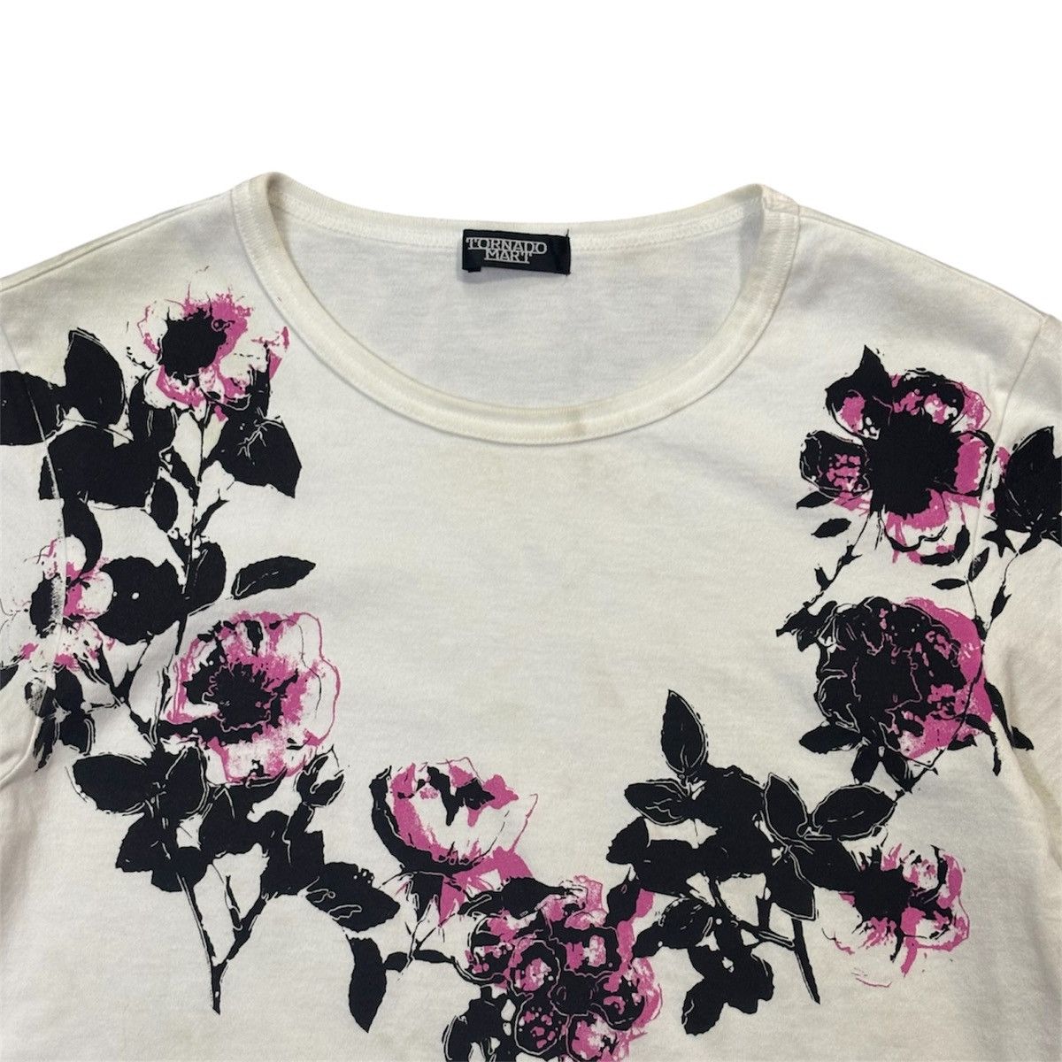 Tornado Mart Tornado Mart T-Shirt, Floral Motif Size S / US 4 / IT 40 - 3 Thumbnail