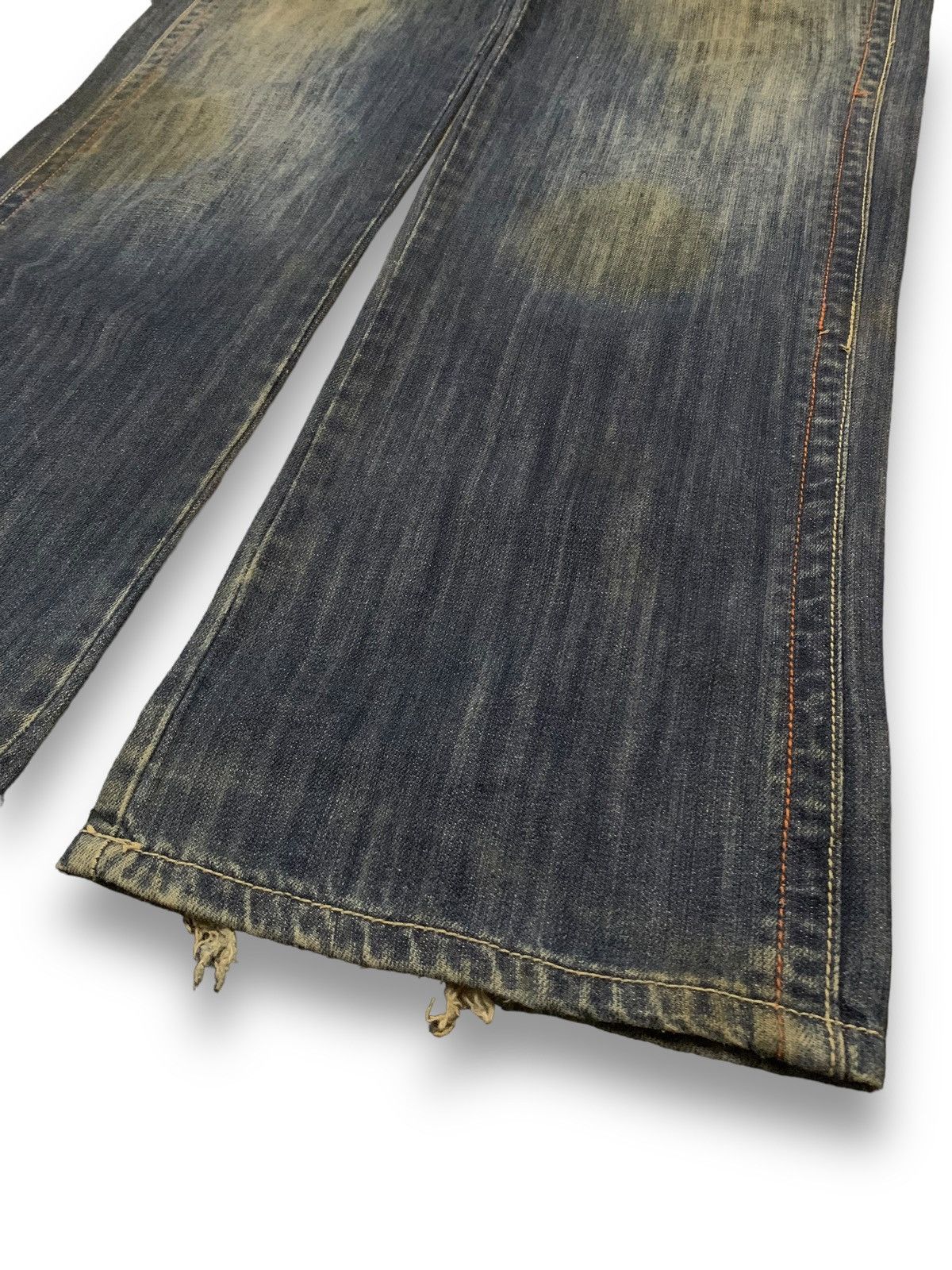 Ecko Unltd. Vintage Ecko Unltd Mud Wash Baggy Distressed Grunge Jeans Size US 34 / EU 50 - 12 Thumbnail