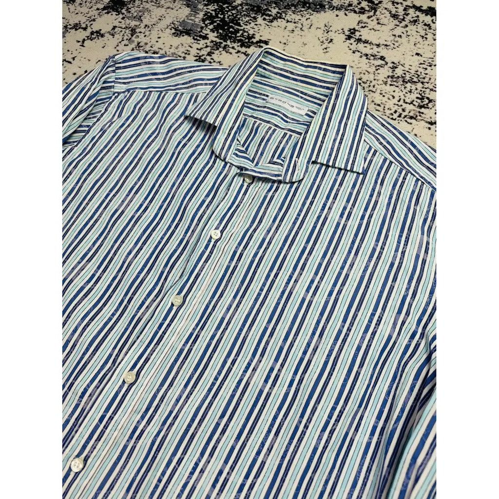 Etro Etro Shirt Blue Size M Size US L / EU 52-54 / 3 - 3 Thumbnail