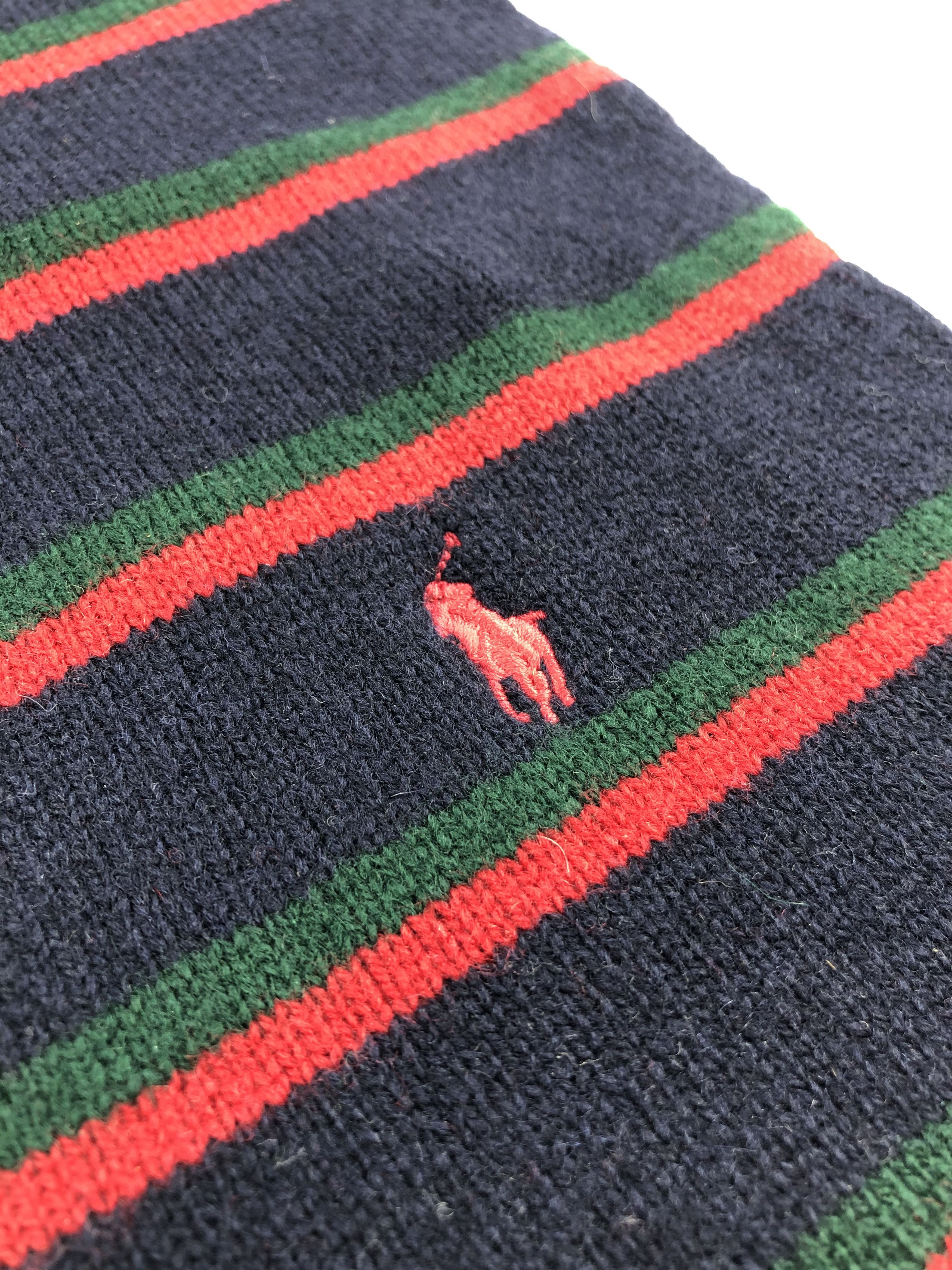 Polo Ralph Lauren Vintage Polo Ralph Lauren Scarf/Muffler/Neckwear MF1780 Size ONE SIZE - 4 Thumbnail