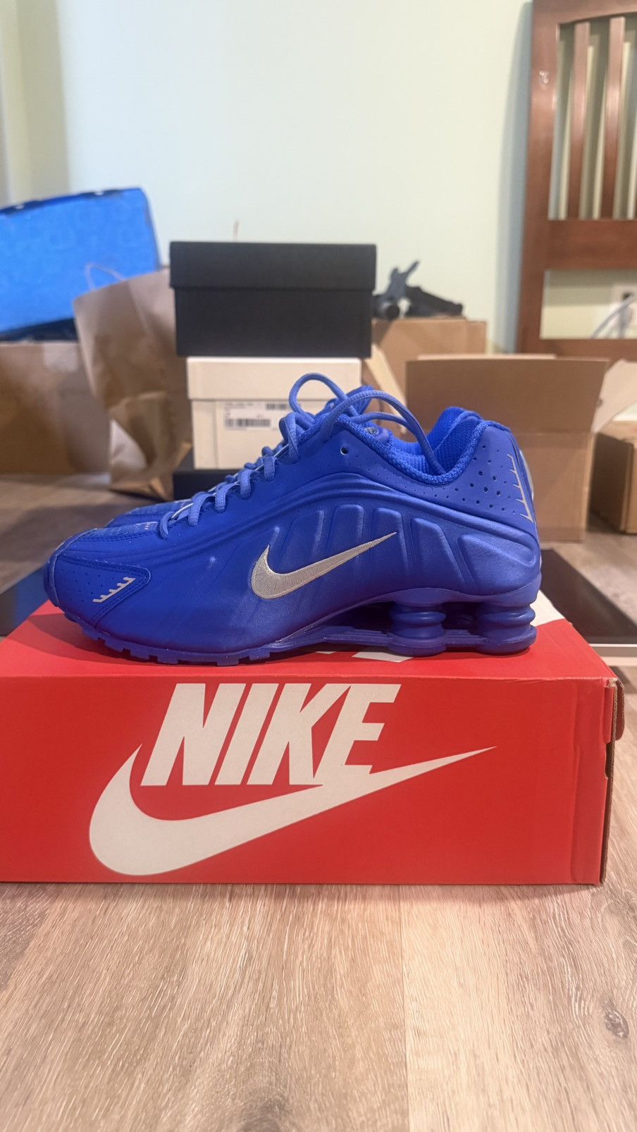 Nike Nike shox R4 Racer Blue Size US 8.5 / EU 41-42 - 1 Thumbnail