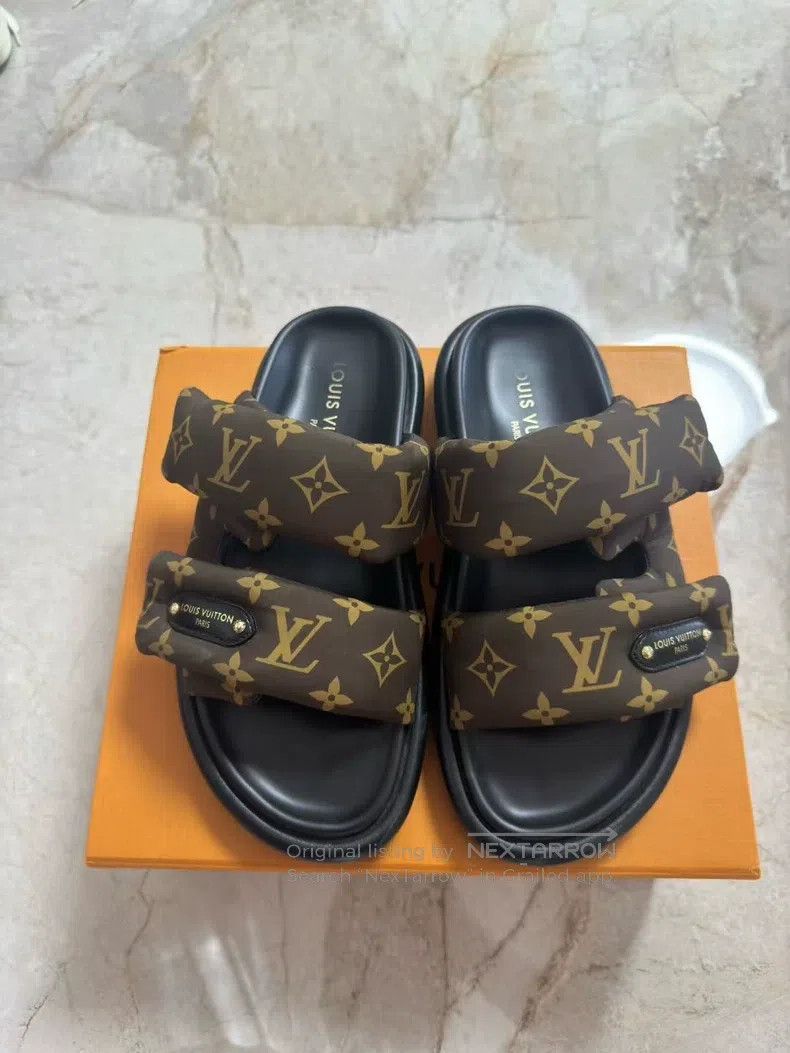 Louis Vuitton Louis Vuitton Presbyopic velcro slippers Size US 5.5 / EU 38 - 2 Thumbnail