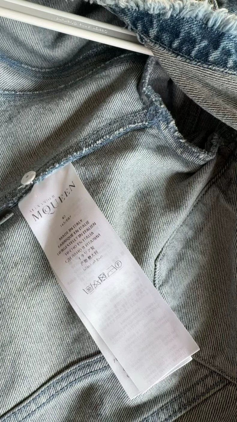 Alexander McQueen Alexander McQUEEN Denim jacket 2504-Nextarrow Size XS / US 0-2 / IT 36-38 - 4 Thumbnail