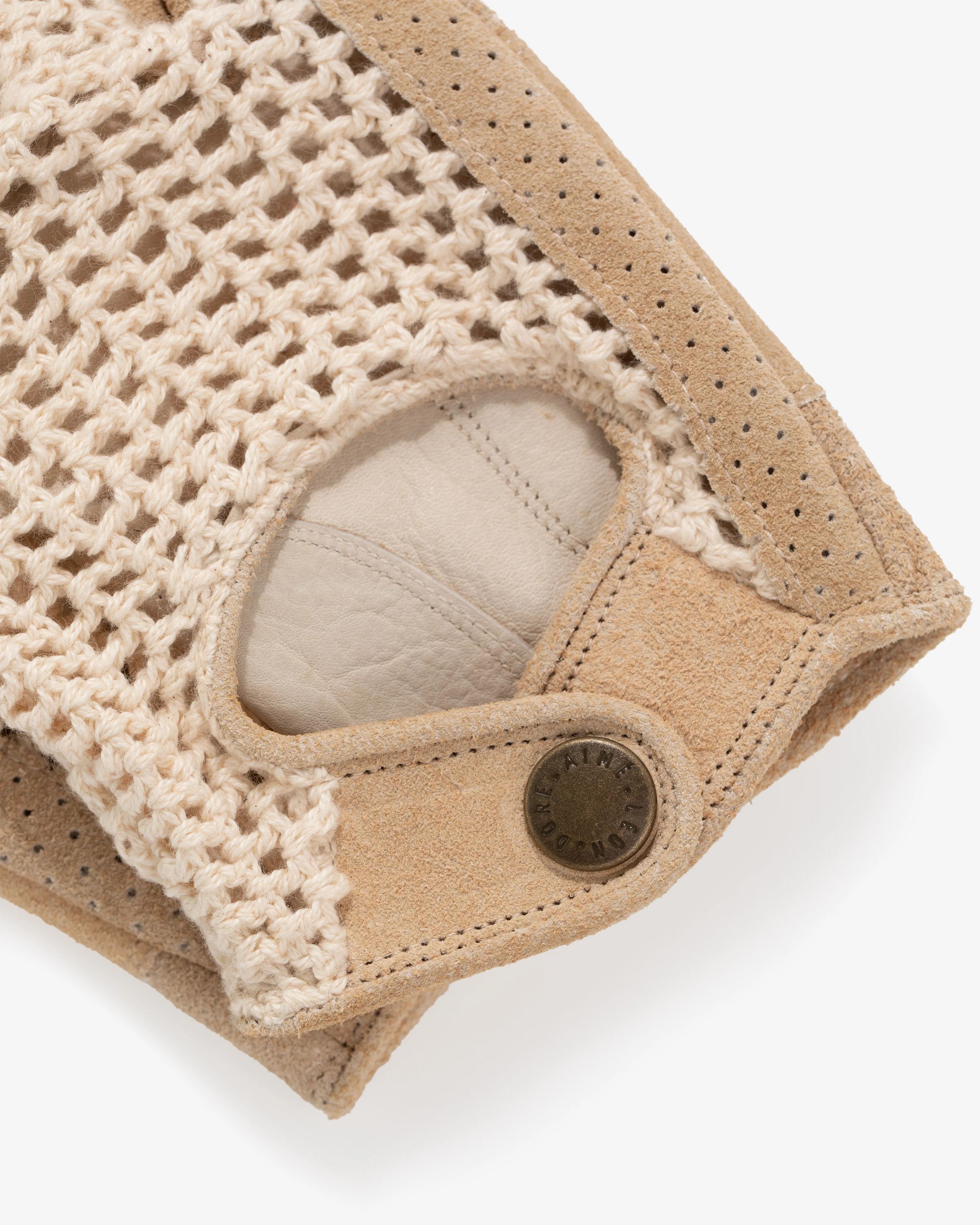 Aime Leon Dore × Porsche Design ALD / Porsche 993 Turbo Crochet Driving Gloves Size ONE SIZE - 2 Thumbnail