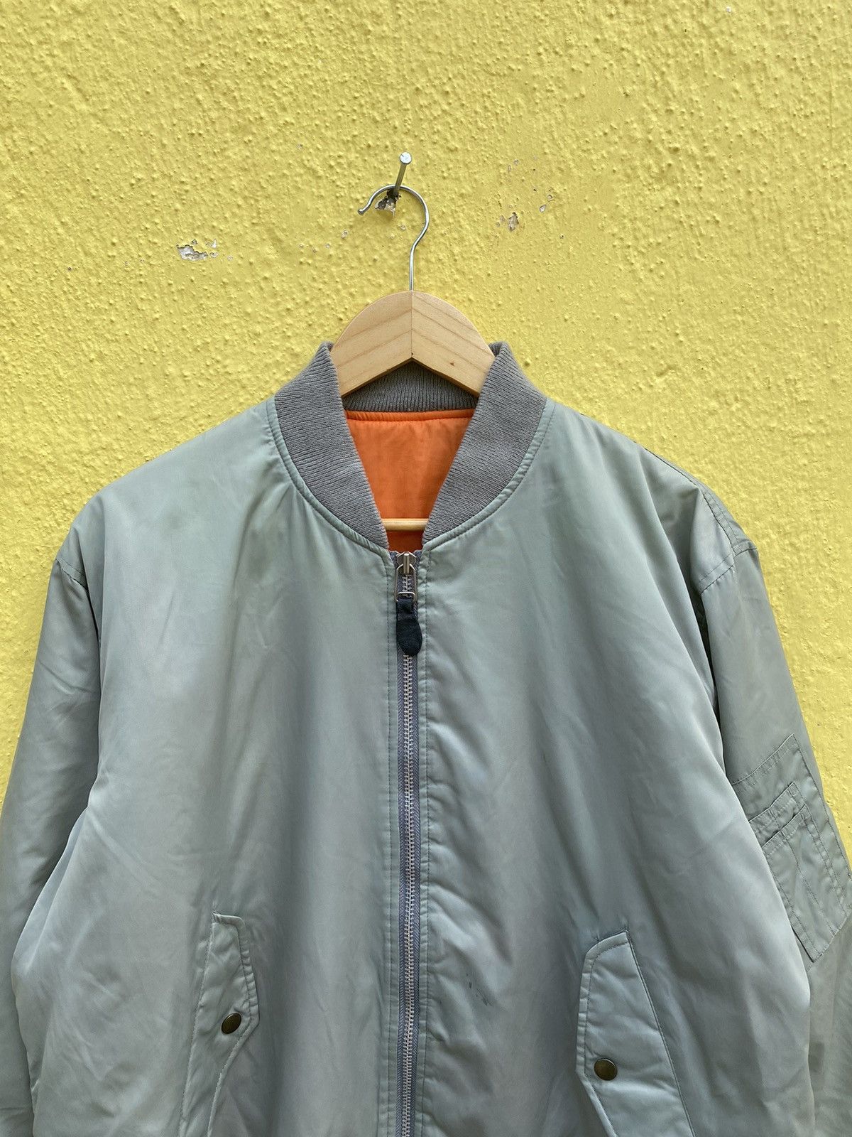 Vintage Vintage MA-1 usaf flight bomber jacket Size US L / EU 52-54 / 3 - 6 Thumbnail
