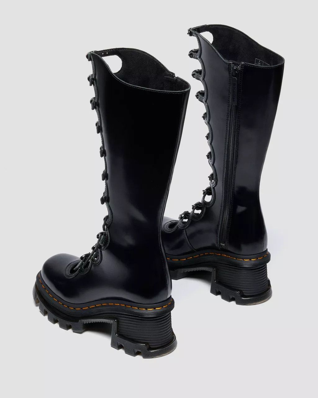 Marc by Marc Jacobs Dr. Martens x Marc Jacobs Kiki Boots in BLACK BUTTERO Size US 6 / IT 36 - 8 Thumbnail