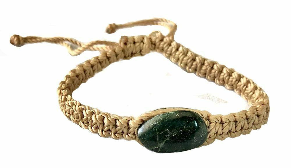 Designer New Yellow Waxed Nylon Hand Made Bracelet Size ONE SIZE - 1 Thumbnail