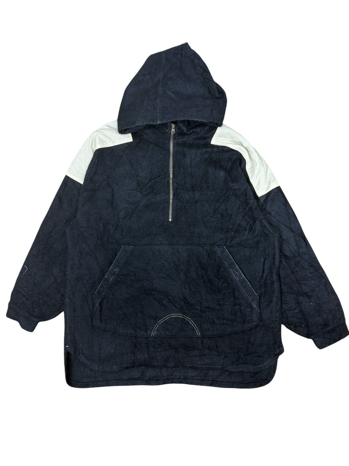 Ellesse × Goldwin 90s Ellesse "Fusion" Barcode Fleece Hoodie Size US L / EU 52-54 / 3 - 3 Thumbnail