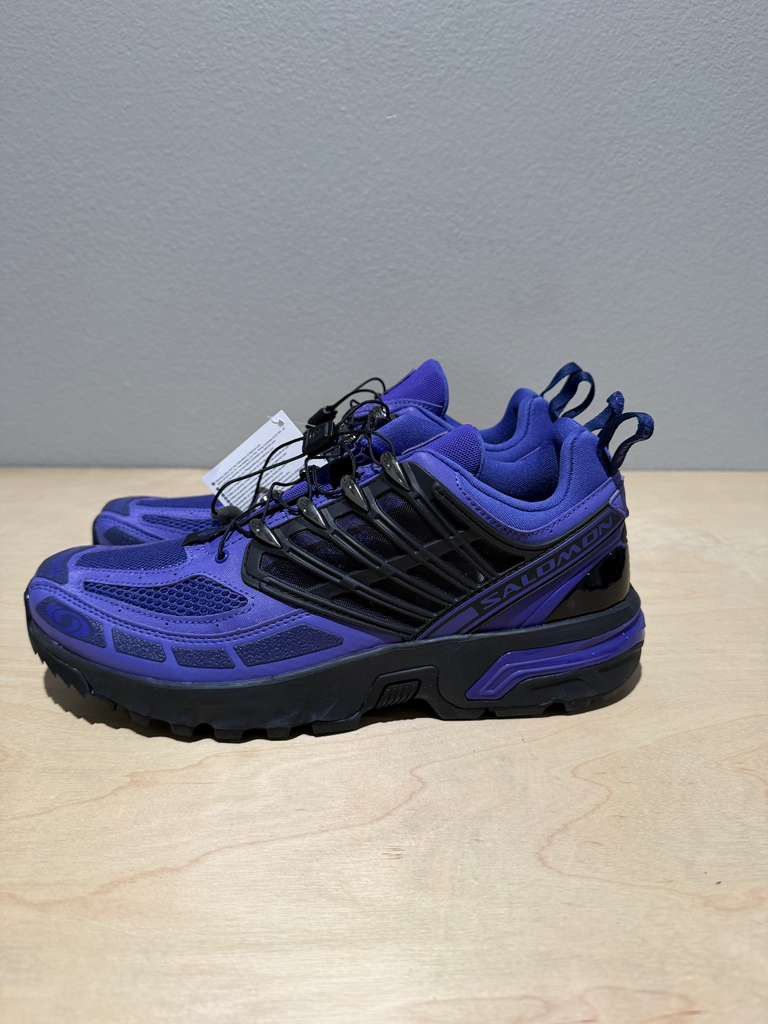 Salomon Salomon XA Pro 3D Running Shoes Purple Men’s 10. No Box Size US 10.5 / EU 43-44 - 4 Thumbnail