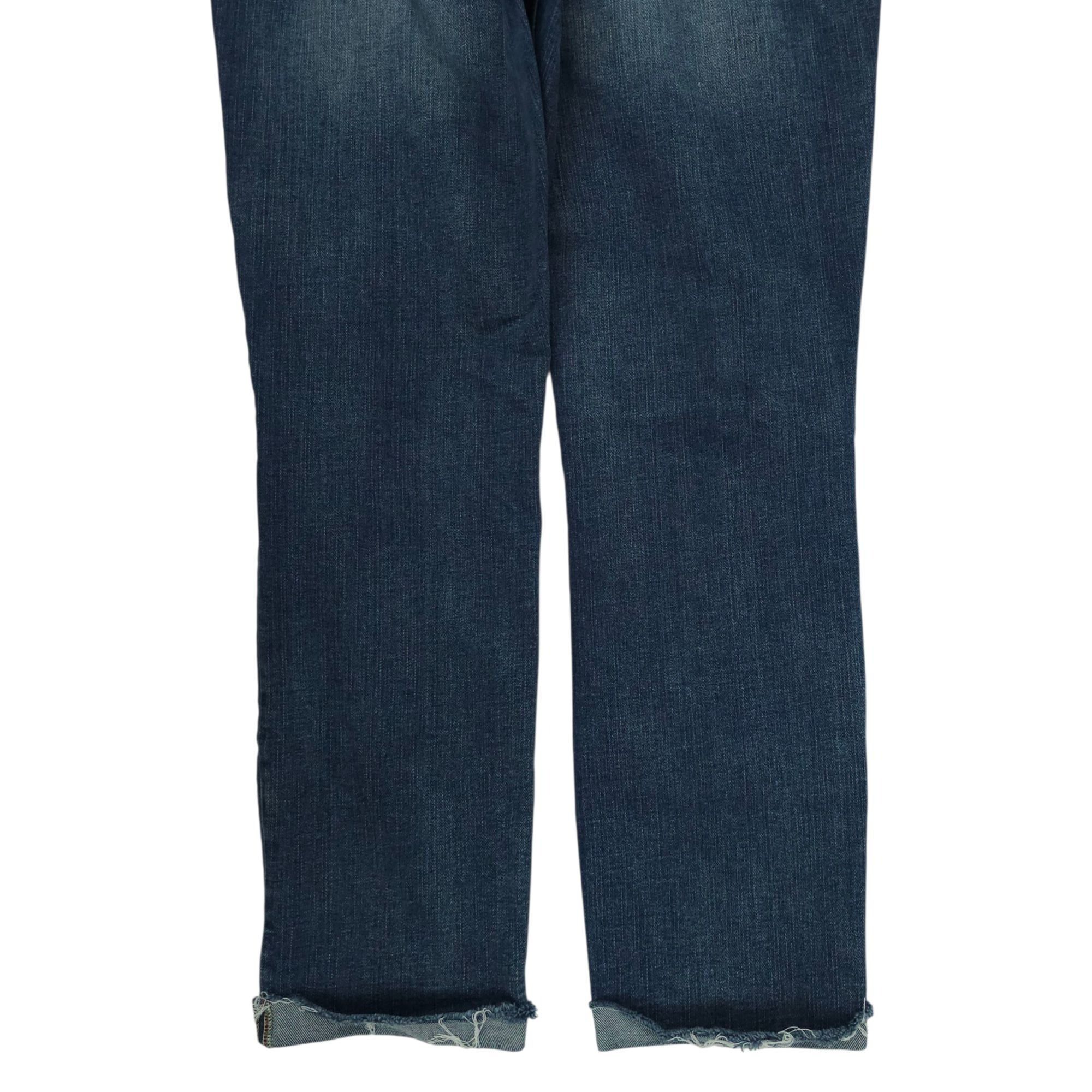 Silver Jeans Co. Silver Jeans Beau Denim Distressed Ripped Womens 31x28 Mid R Size 31" - 12 Thumbnail