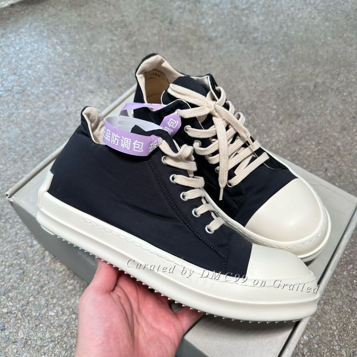 Rick Owens Drkshdw *Final Drop* FW15 “SPHINX” Gomma Vegan High Top
