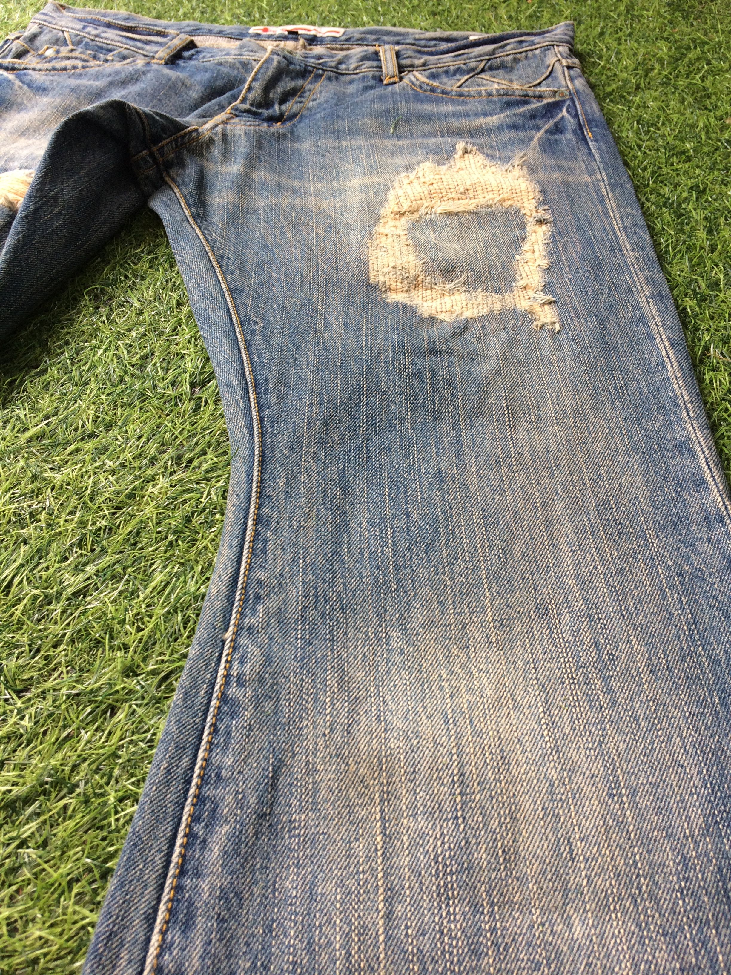 Japanese Brand × Unsound Rags Geneose Low Waist Japanese Bootcut Jeans #D-655 Size US 33 - 7 Thumbnail