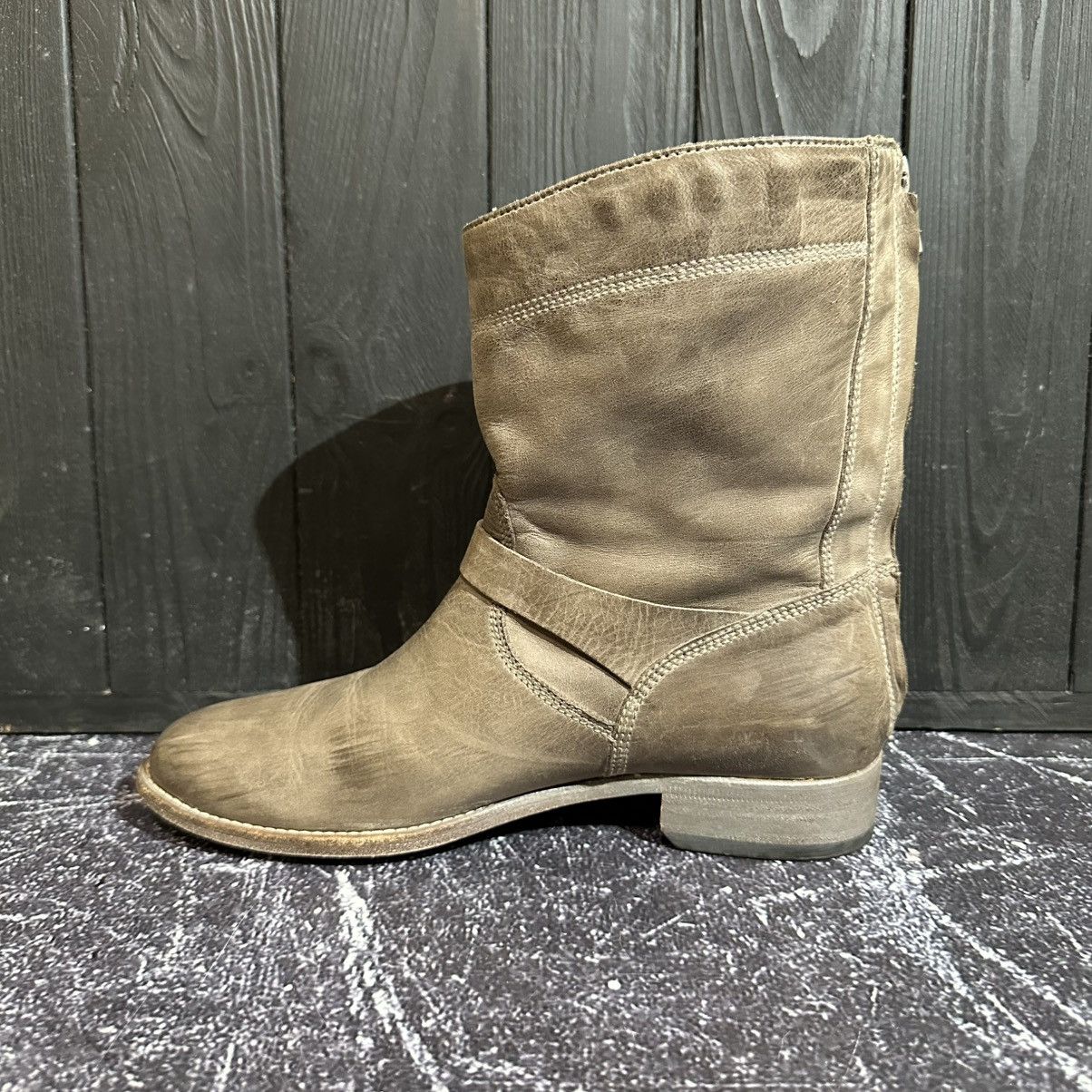 Belstaff BELSTAFF - Women’s Leather Boots Size 37 Rick Owens Style Size US 7 / IT 37 - 12 Thumbnail