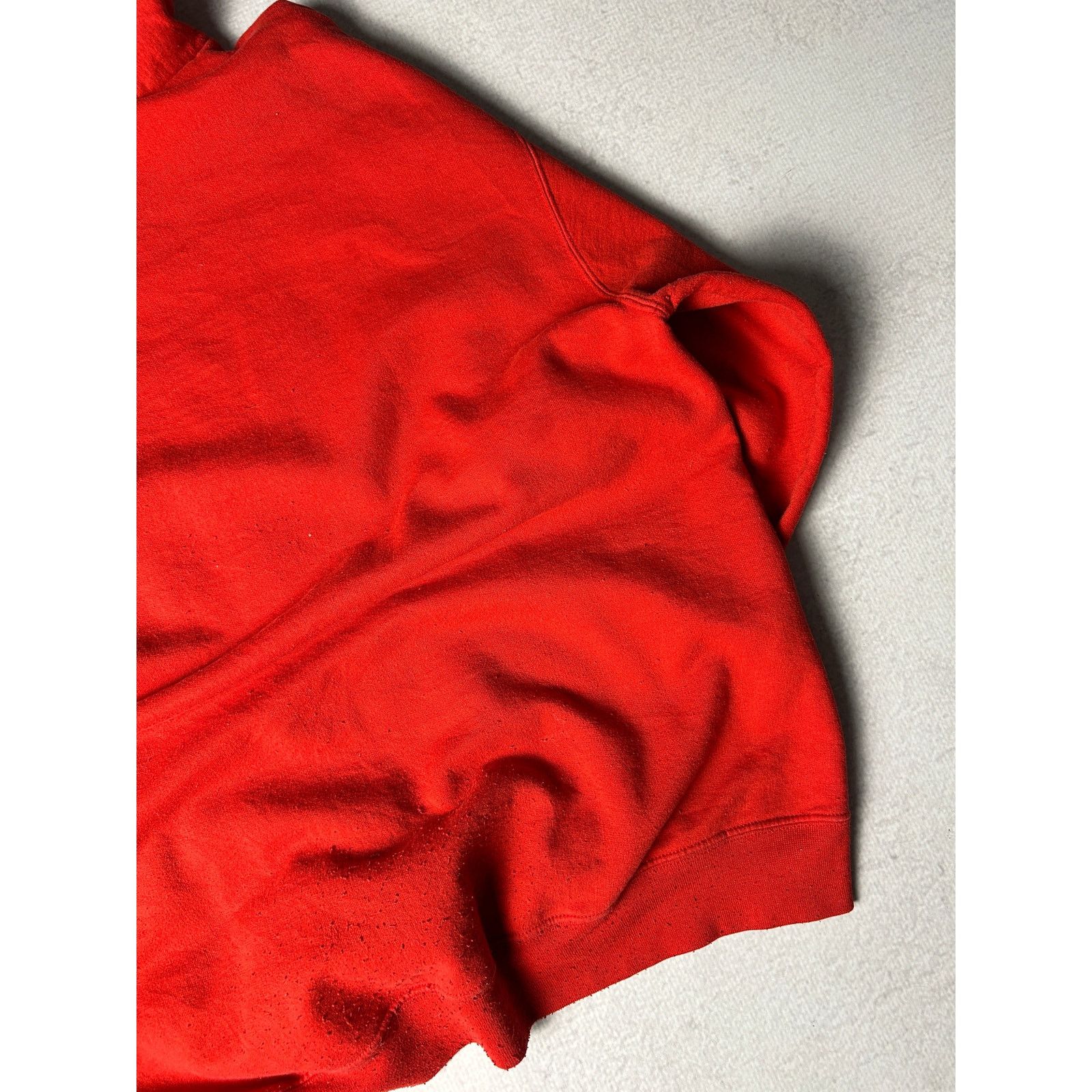 Champion Vintage Champion Rutgers Red Hoodie - Men's XL Size US XL / EU 56 / 4 - 4 Thumbnail