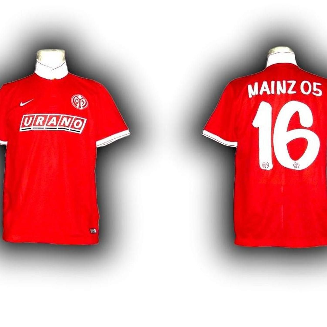 Nike Mainz 05 Germany 2014 2015 Home Shirt Jersey Size US L / EU 52-54 / 3 - 1 Thumbnail