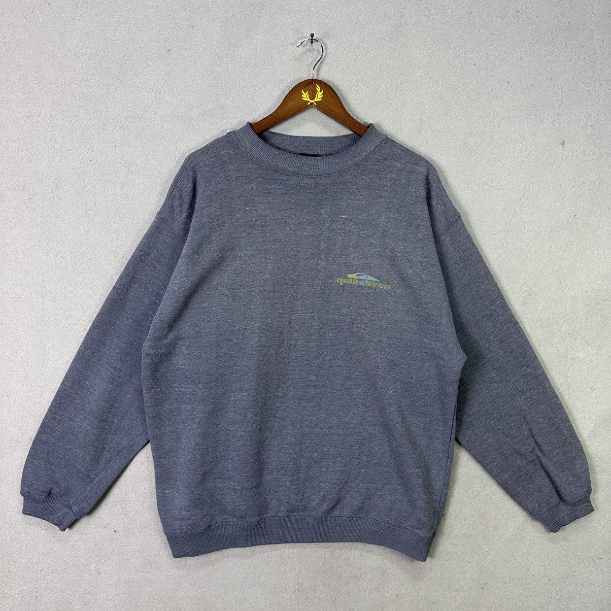 Quiksilver Vintage 90s Quiksilver Sweatshirt Size US L / EU 52-54 / 3 - 2 Thumbnail