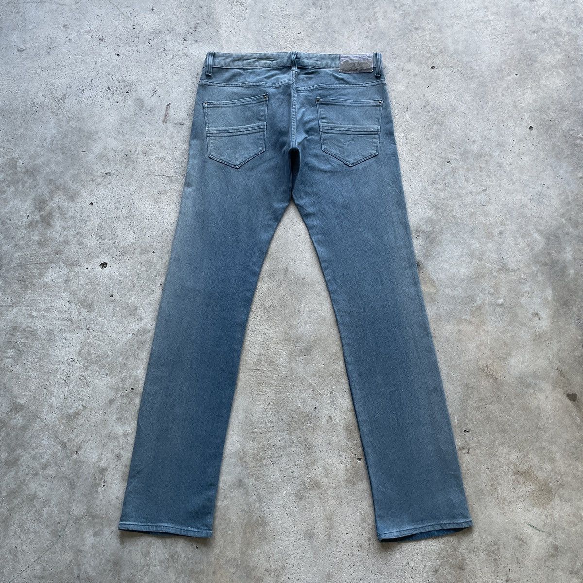 Japanese Brand W34x33 Vintage HVC Denim Faded Pants Jeans Size US 34 / EU 50 - 11 Thumbnail