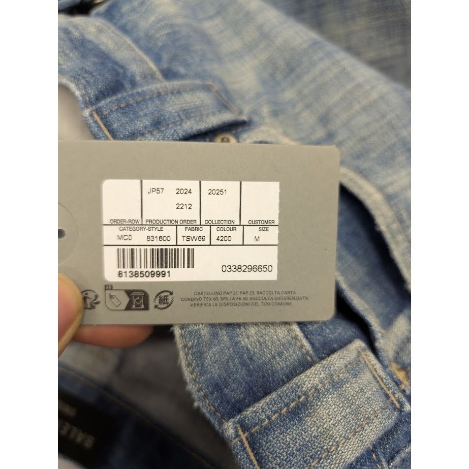 Balenciaga o1rshd1 Denim Shorts in Blue Size US 32 / EU 48 - 22 Thumbnail
